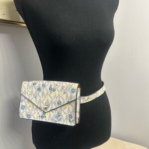 Michael Kors Floral Logo Belt Bag